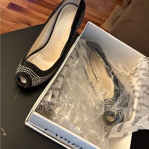 Caparros Black High Heels Elegant Design